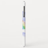 レインボーユニコーンパーソナライズされた名 Case-Mate iPhoneケース (裏面/左)