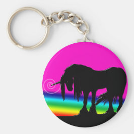 レインボーユニコーンパーティー キーホルダー