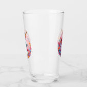 レインボーユニコーンピンクシェード タンブラーグラス (左)