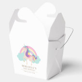 レインボーユニコーンマジカル誕生日かわいい フェイバーボックス (オープン)