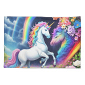 レインボーユニコーンワン 枕カバー (裏面)