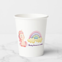 🌈レインボーユニコーン紙カップ☁✨ 紙コップ