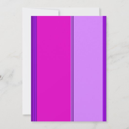 レインボーユニコーン誕生日の招待状 招待状 (裏面)