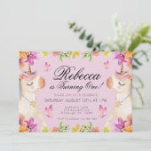 レインボーユニコーン誕生日ガールズ 招待状 (スタンド正面)