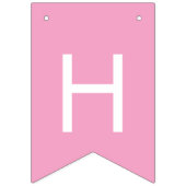 レインボーユニコーン誕生日 バンティングフラッグ (第2の旗)