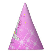 レインボーユニコーン1回目の誕生日 パーティーハット (右)