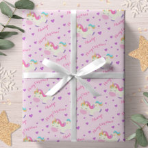 レインボーユニコーン クリスマス ギラギラ ピンク