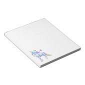 レインボーユニコーン ノートパッド (アングル)