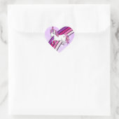 レインボーユニコーン ハートシール (バッグ)