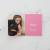 レインボーユニコーン パーソナライズド エイジ パープル カード (内部)