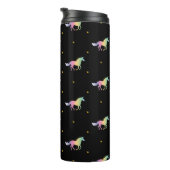 レインボーユニコーン&金ゴールドスターズ タンブラー (回転右)