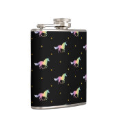 レインボーユニコーン&金ゴールドスターズ フラスク (右)