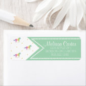 レインボーユニコーン&金ゴールドスターズ ラベル (インサイチュ)