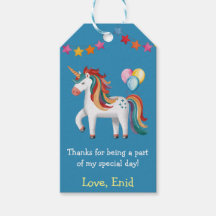 レインボーユニコーン、風船＆バナー誕生日パーティー