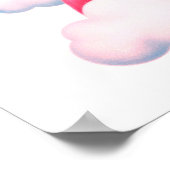 レインボーユニコーン，魔法のキッズルーム ポスター (角)