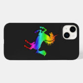 レインボーユニコーン Case-Mate iPhoneケース (裏面 (横))
