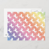 レインボーユニコーンII ポストカード (正面/裏面)