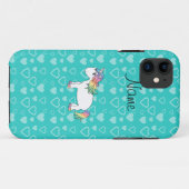 レインボーユニコーンiphone 5ケース Case-Mate iPhoneケース (裏面(横))