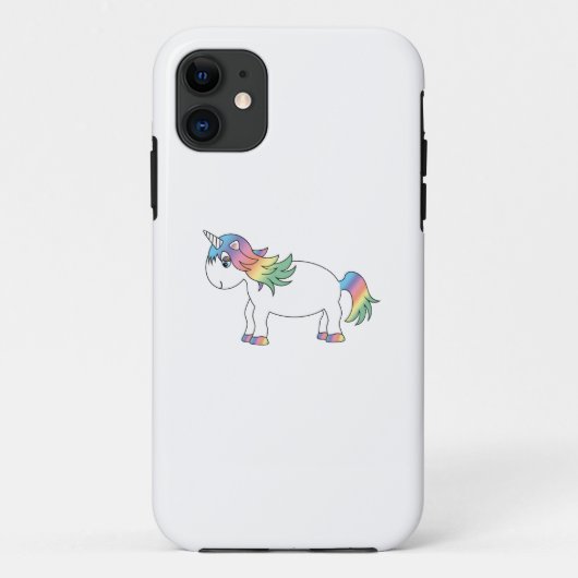 レインボーユニコーンiphone 5ケース Case-Mate iPhoneケース (裏面)