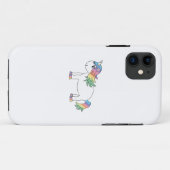 レインボーユニコーンiphone 5ケース Case-Mate iPhoneケース (裏面(横))