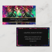 レインボーライオンヒップスター銀河系                        名刺 (正面/裏面)