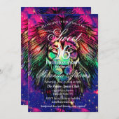 レインボーライオンヒップスター銀河系 招待状 (正面/裏面)