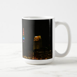 レインボーライツターミナルタワー(クリーブランド)マグ コーヒーマグカップ