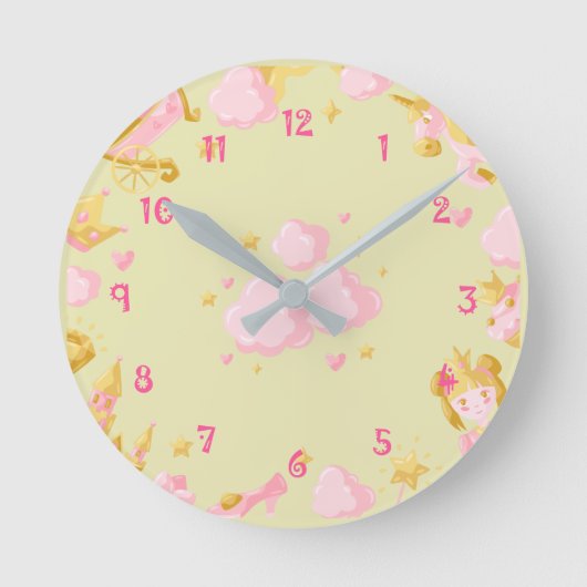 レインボーラウンドクロック ラウンド壁時計 (正面)