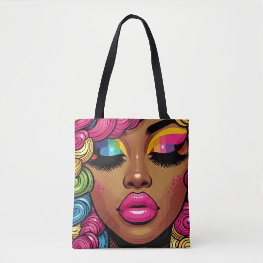 レインボーラジアントートバッグ トートバッグ (正面)