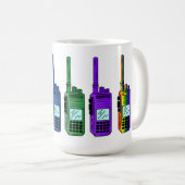 レインボーラジオ コーヒーマグカップ (正面右)