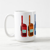 レインボーラジオ コーヒーマグカップ (左)