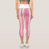 レインボーラッシュ： & P用のハイウェストはっきりしたキャプリス カプリレギンス (裏面)