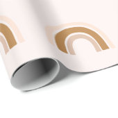 レインボーラッピング紙ギフトはピンクで包む ラッピングペーパー (ロールコーナー)