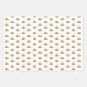 レインボーラッピング紙 ラッピングペーパーシート (正面2)