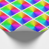 レインボーラッピング紙 ラッピングペーパー (角)