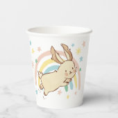 レインボーラビット 紙コップ (裏面)