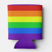 レインボーラブイズラブゲイプライドパレードカスタムLGBT 缶クーラー (裏面)