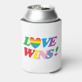 レインボーラブウィンクーラーボックス 缶クーラー (缶裏面)