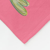 レインボーラブハートソフトフリースブランケット フリースブランケット (角)