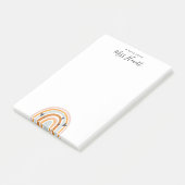 レインボーラブハート先生ポストイットノート ポストイット (アングル)