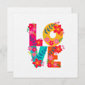 レインボーラブフラットカード (正面/裏面)