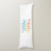 レインボーラブ抱き枕 ボディピロー (裏面 (縦))