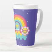 レインボーラブ カフェラテマグ (右アングル)