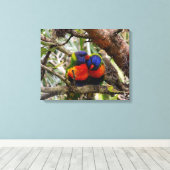 レインボーラブ キャンバスプリント (インサイチュ (ウッドフロア))