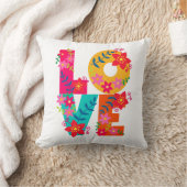 レインボーラブ クッション (ブランケット)