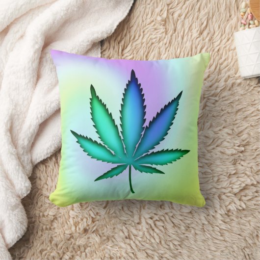 レインボーラブ クッション (ブランケット)