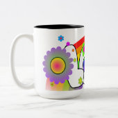 レインボーラブ ツートーンマグカップ (左)