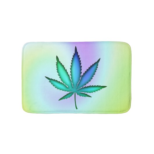 レインボーラブ バスマット (正面)