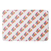 レインボーラブ バスマット (正面)