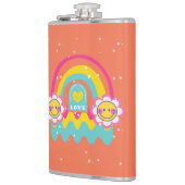 レインボーラブ フラスク (左)